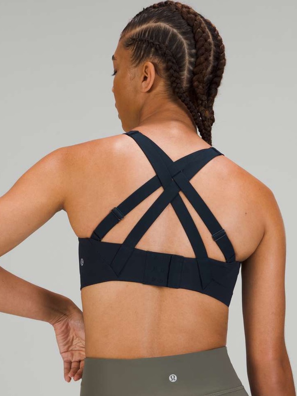 lululemon athletica Black Strappy Sports Bra